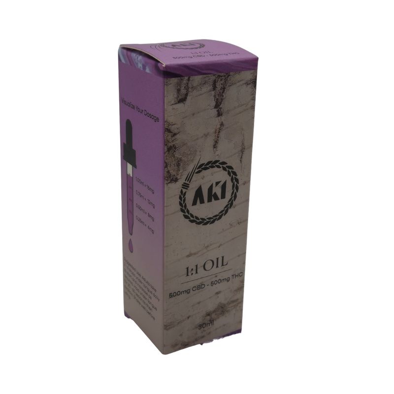 Aki tincture oil, Type: 1:1 1000mg