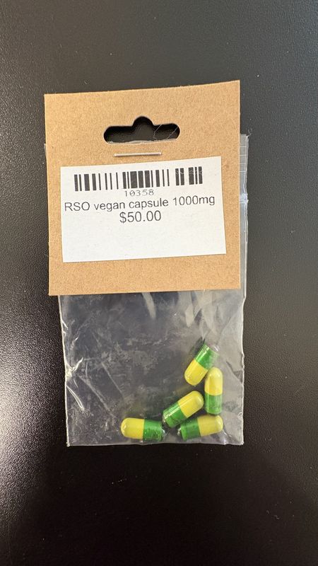 RSO vegan capsule 1000mg