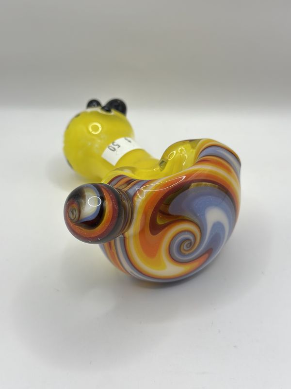 Hand blown glass pipe (D) 50$