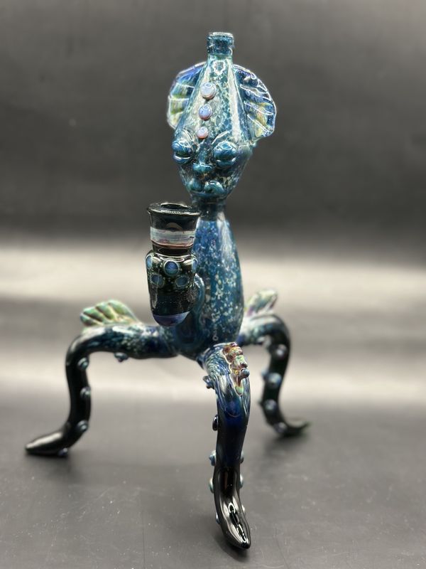 Hand blown glass Rig