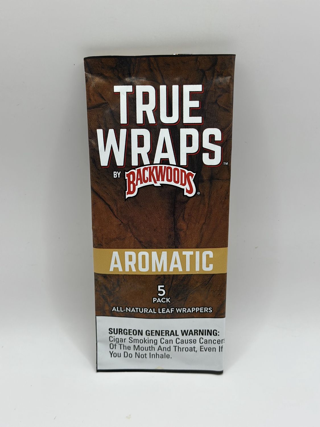 Backwood true wraps, Flavor: Aromatic
