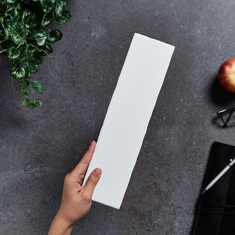 HM SUBWAY WHITE GLOSS HM75300 75 X 300 X 9.8MM