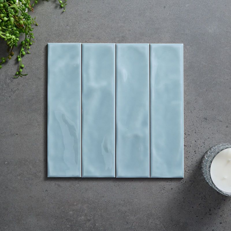 MARLOW BLUSH GLOSSY WALL TILE 51-212 75 X 300 X 9.5MM