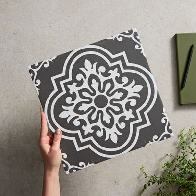 BOWRAL BLACK YBO68622A 300 X 300 X 6.3MM