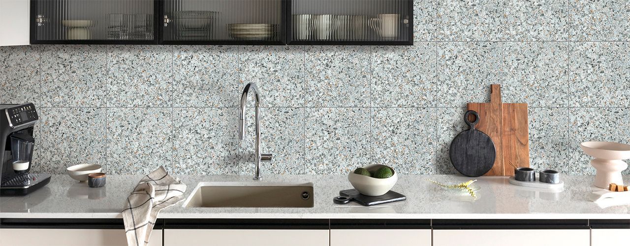Terrina Large Square Aquarius (Gloss) 300x300 mm (Rectified)