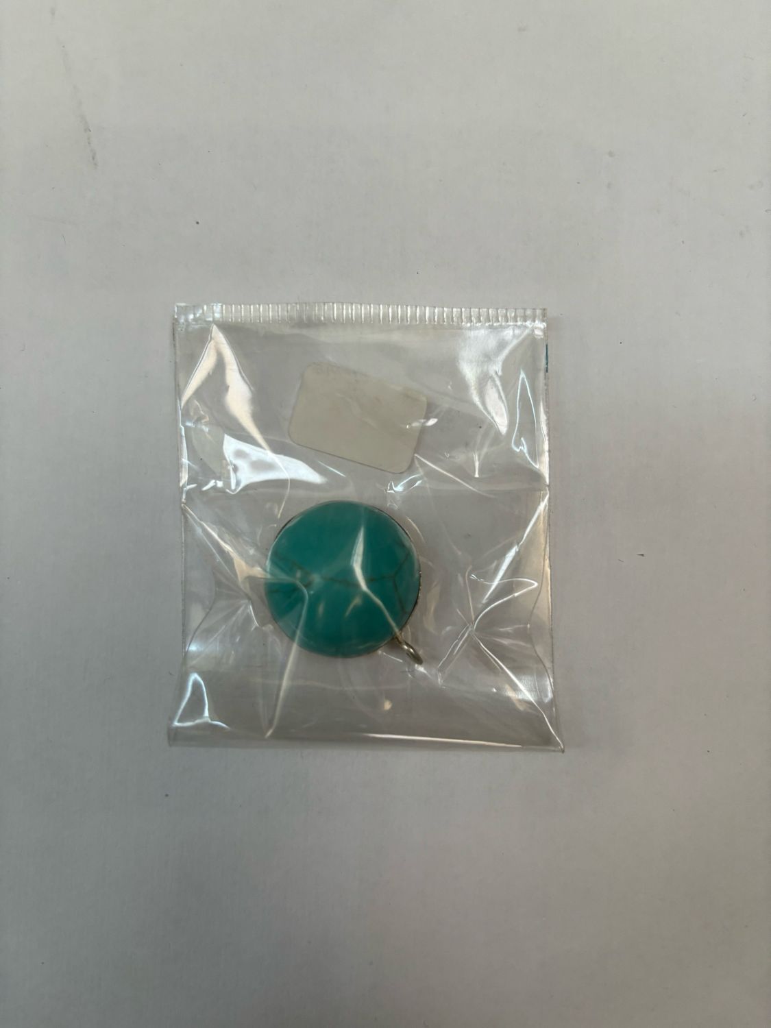 Colgante Redondo Azul Turquesa