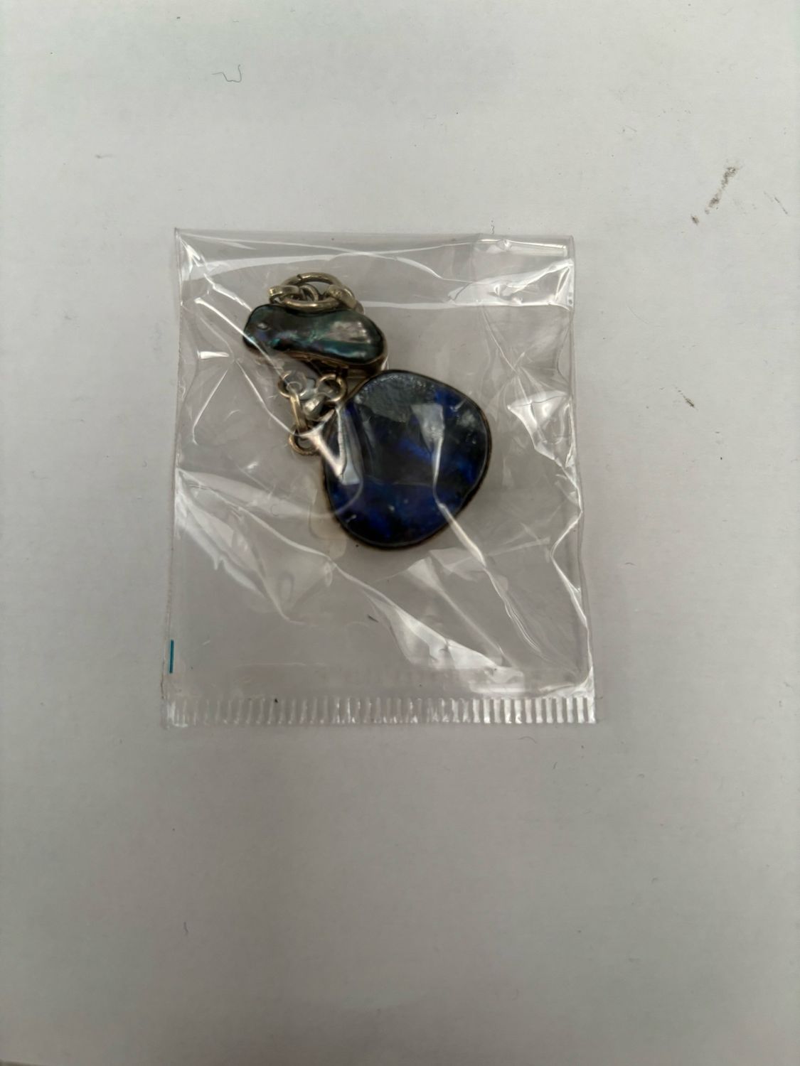 Colgante Piedras Azules