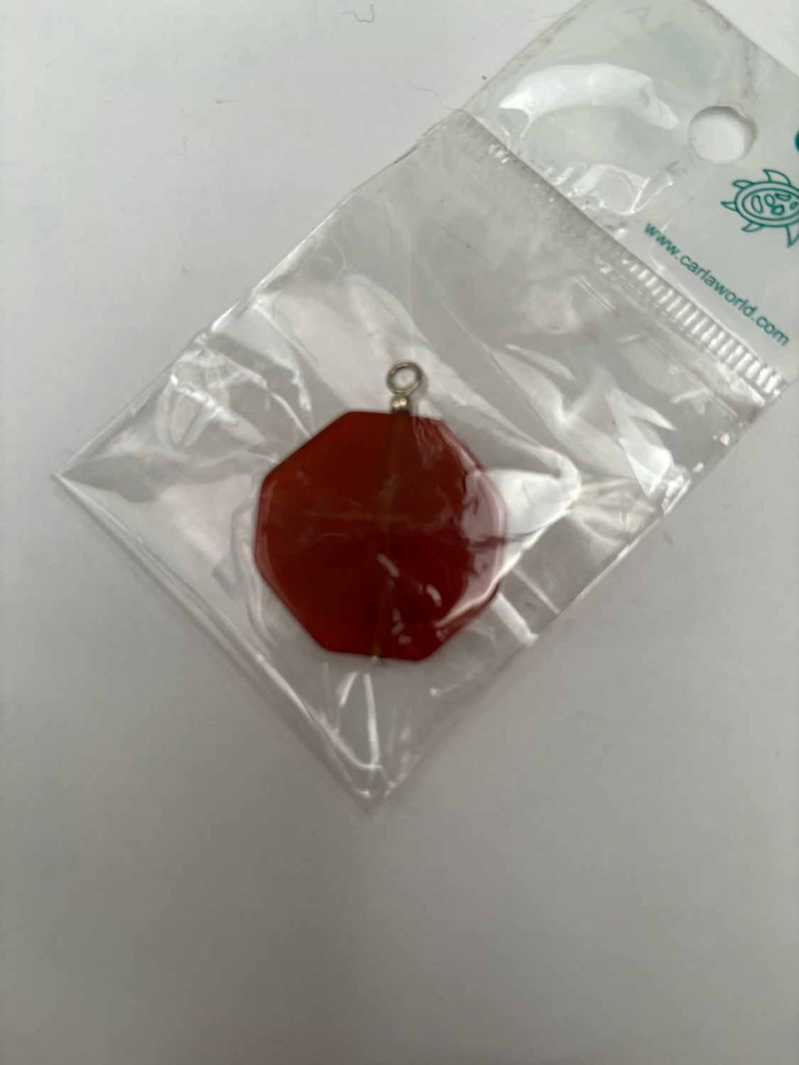 Colgante Octágono Rojo