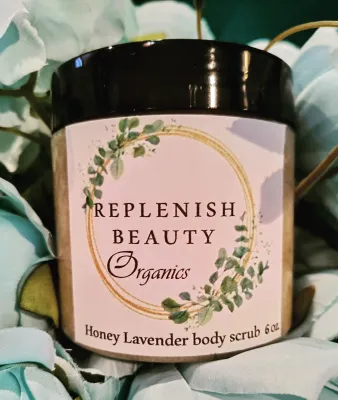 Honey Lavender Body Scrub