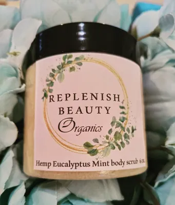 Hemp Eucalyptus Mint Body Scrub