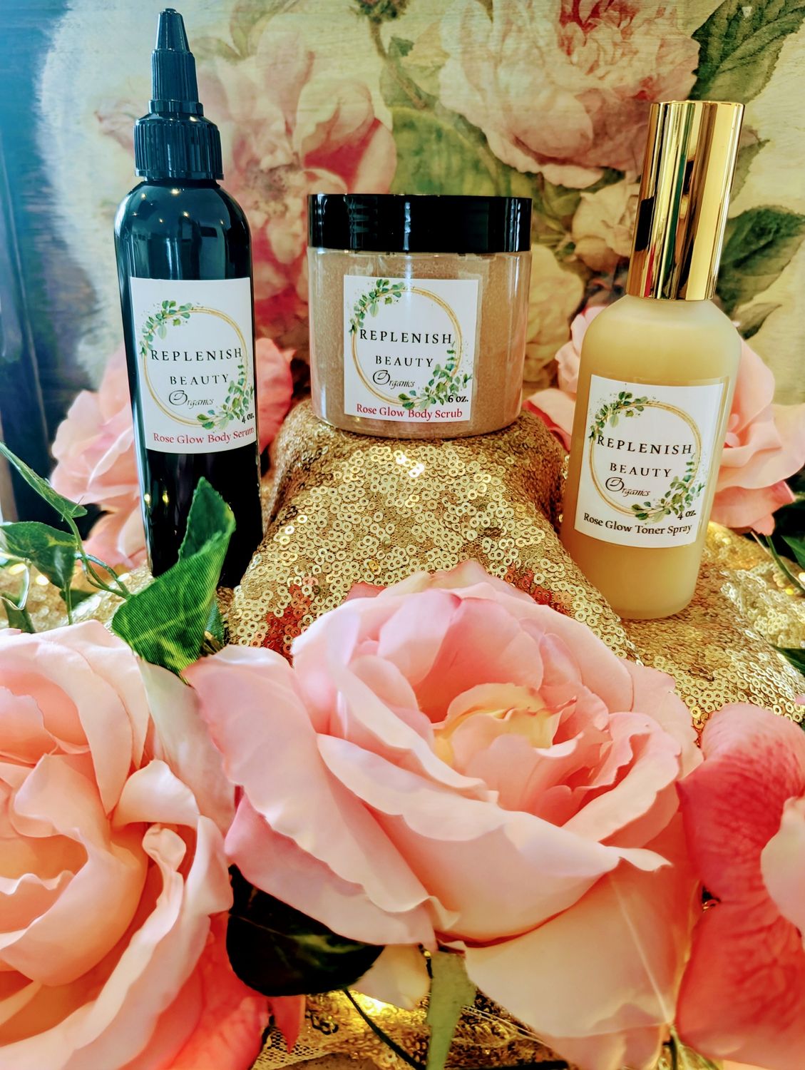 Rose Glow Collection Trio Kit