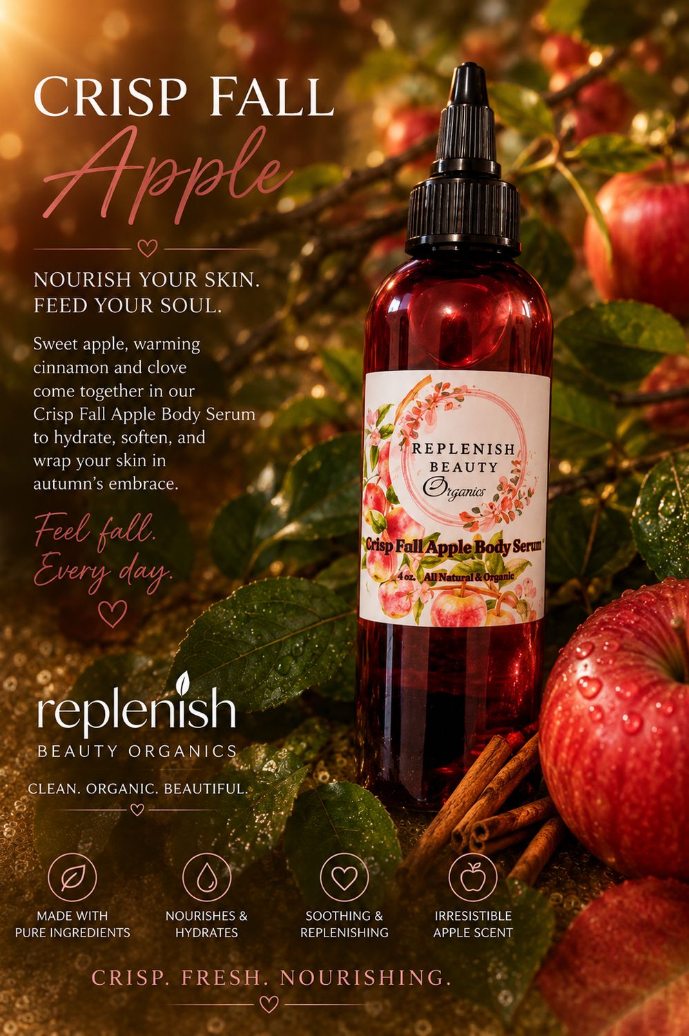 Crisp Fall Apple Body Serum
