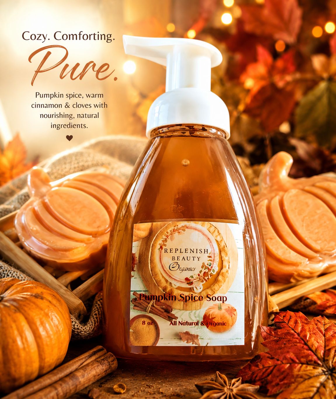 Pumpkin Spice Foaming Soap