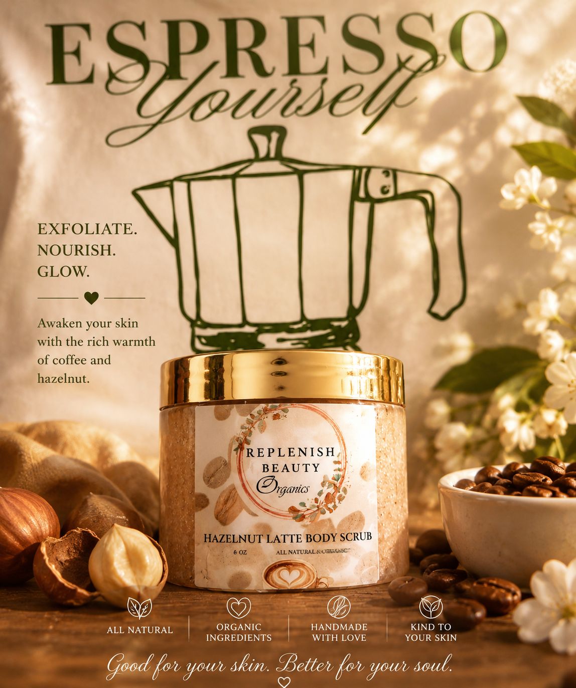 Hazelnut Latte Body Scrub