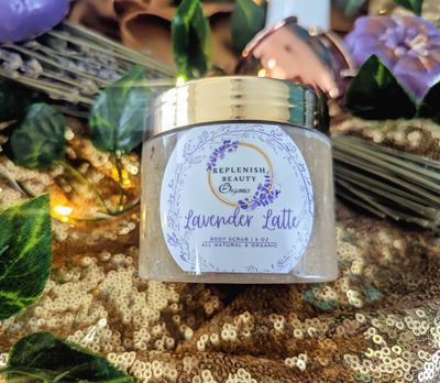 Lavender Latte Body Scrub