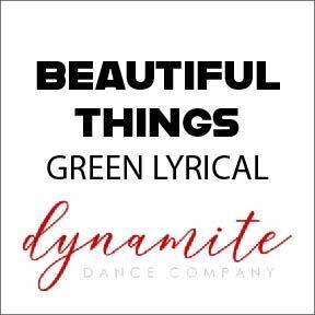 Beautiful Things - Green Lyrical