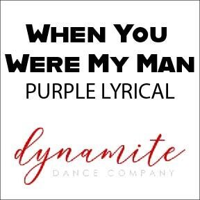 When You Were My Man - Purple Lyrical