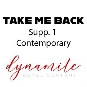 Take Me Back - Supp. 1 Contemporary