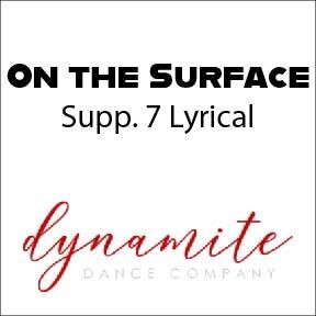 On the Surface - Supp. 7 Lyrical