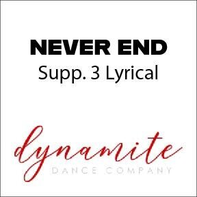 Never End - Supp. 3 Lyrical