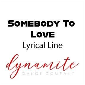 Somebody to Love - Lyrical Line
