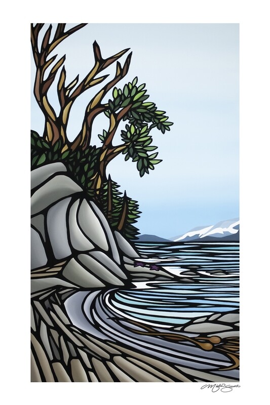 Giclee Print on Canvas- Pender Island