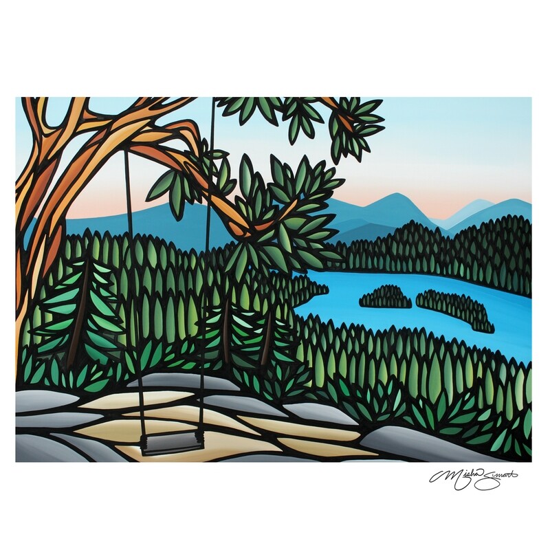 Giclee Print on Canvas- Tie the Knot