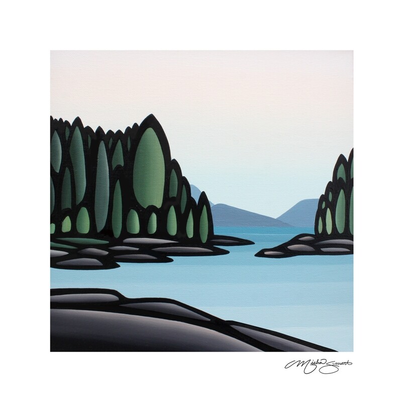 Giclee Print on Canvas- Cannel in the Channel