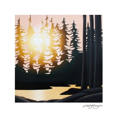 Giclee Print on Canvas- Warmth and Light