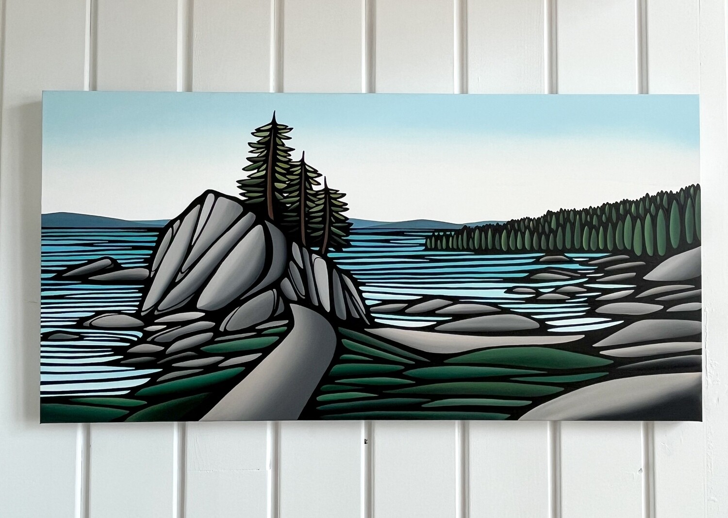 Giclee Print on Canvas- East Sooke Park