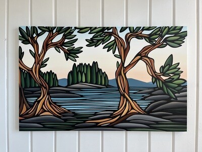 Giclee Print on Canvas- Saanich Inlet