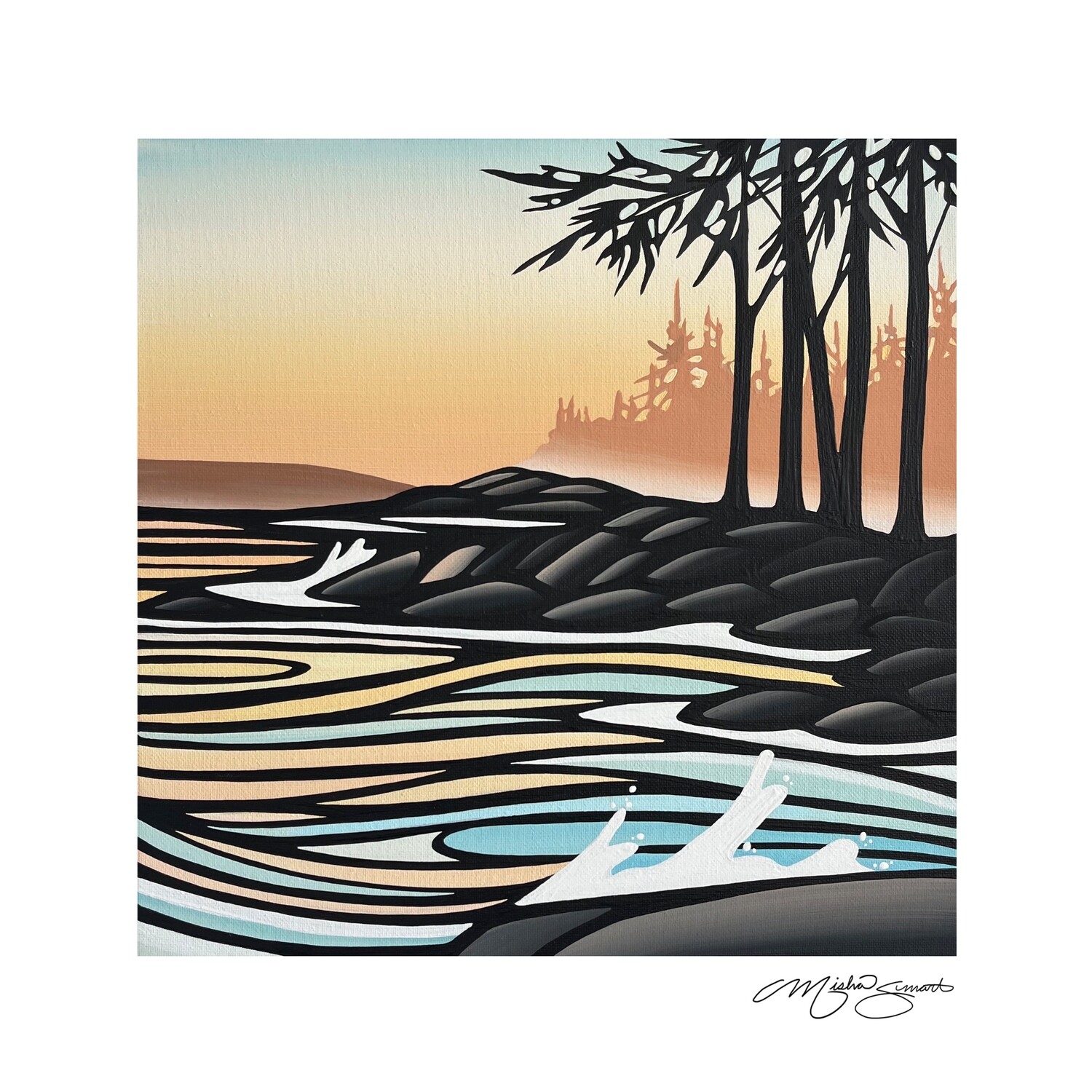 Art Print- Tofino Sundown