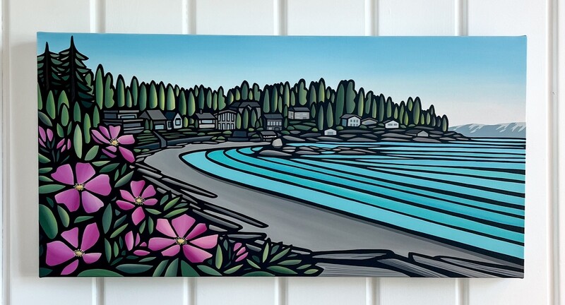 Giclee Print on Canvas- Gonzales Beach
