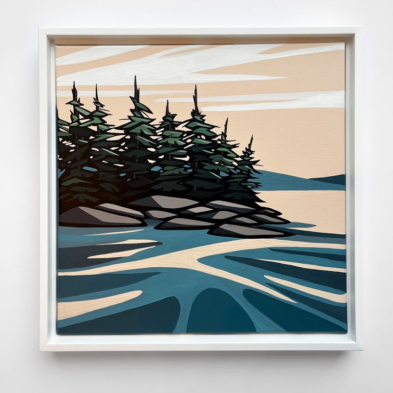 Framed Original Art- Winter Study 02