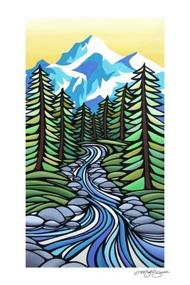 Art Print- Alpine Creek