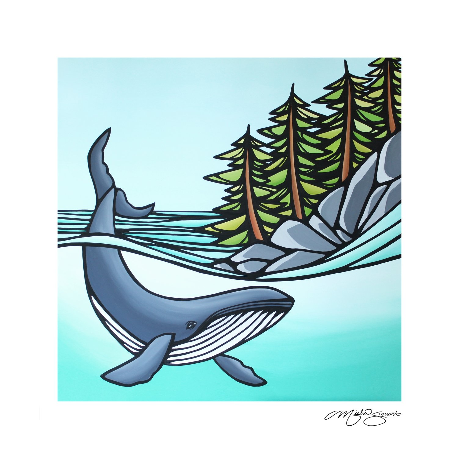 Art Print- Humpback