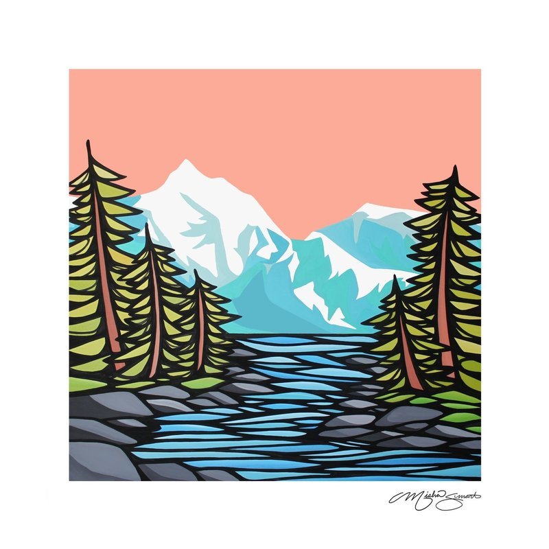 Giclee Print on Canvas- Inviting Skies