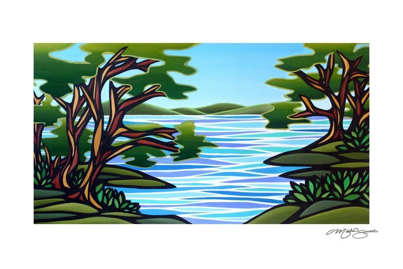 Giclee Print on Canvas- Arbutus Cove