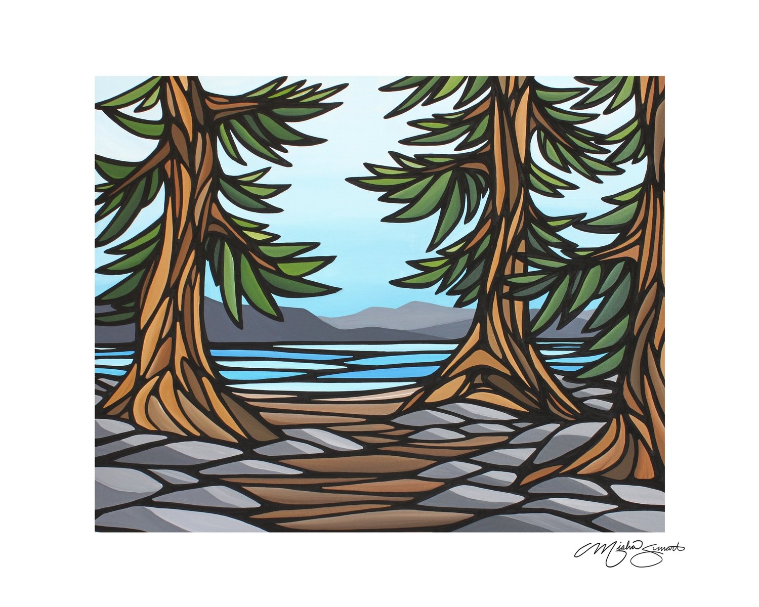 Art Print- Through the Woods