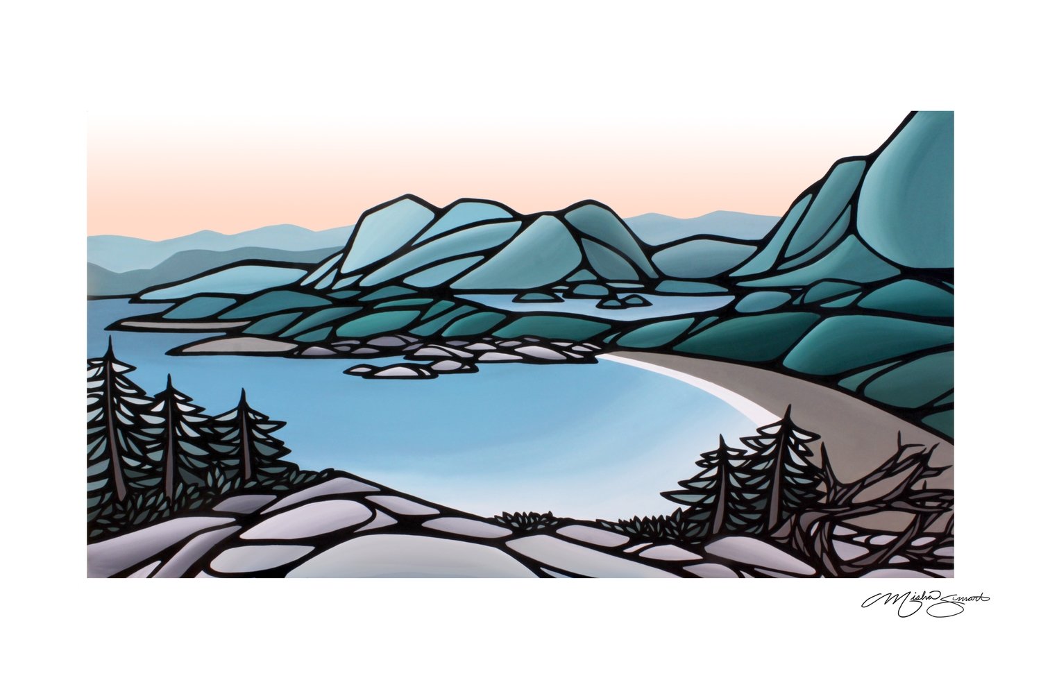 Art Print- Cox Bay Viewpoint
