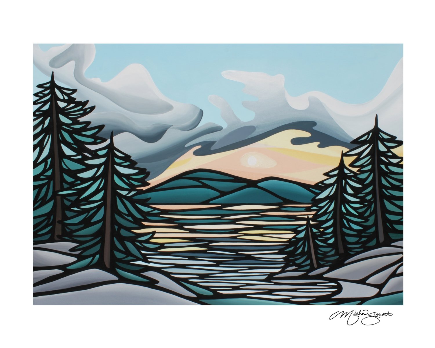 Art Print- Autumn Evening