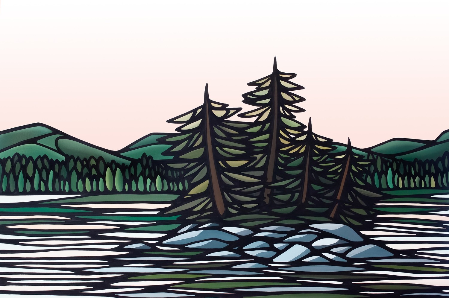 Original Art- On the Lake