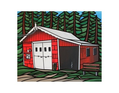 Art Print- The Old Fire Hall
