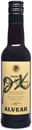 250 ml bottle of Pedro Ximénez Dry Sherry Vinegar from Montilla, Spain – solera-aged for 10 years with dry, layered flavor