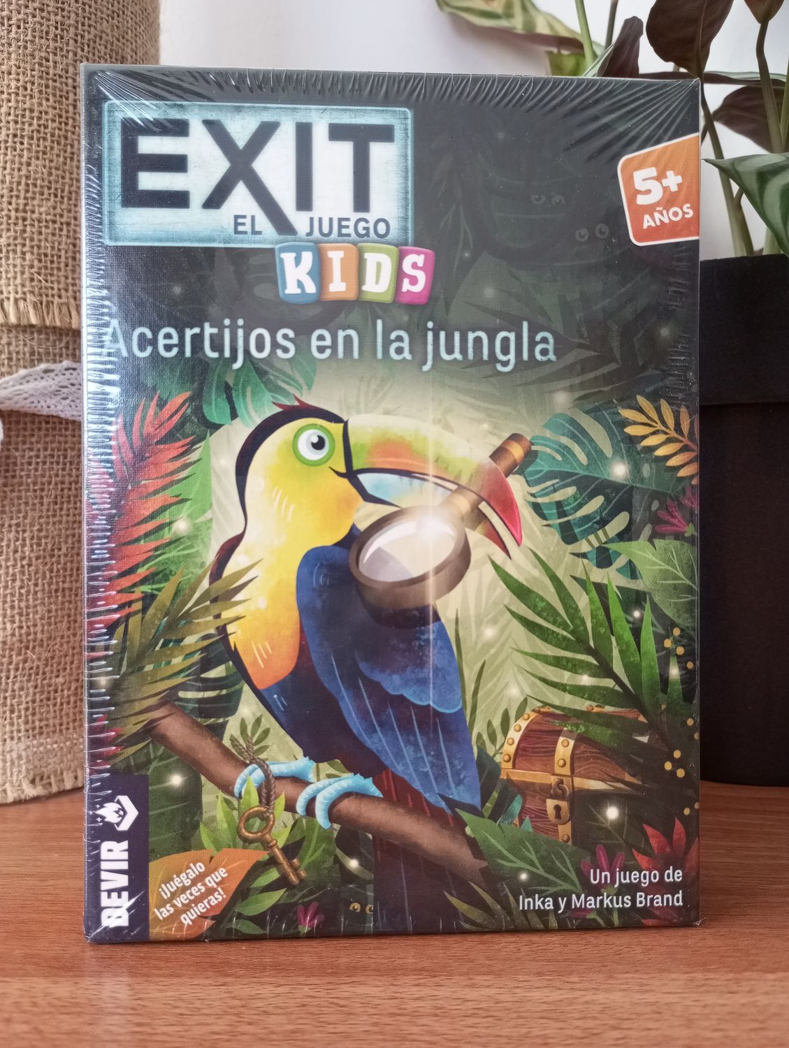 EXIT EL JUEGO - KIDS - Acertijos en la jungla