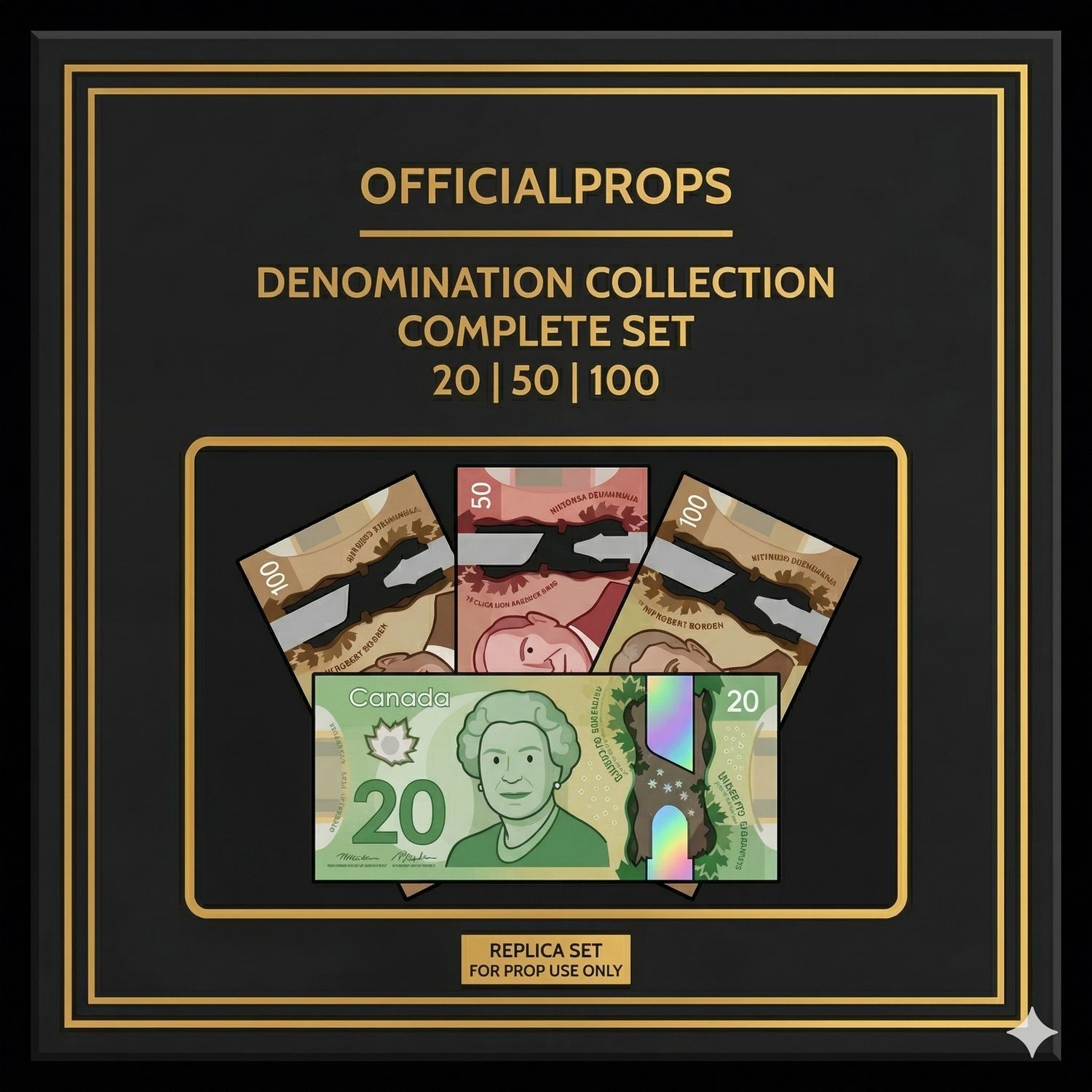 *PROP MONEY* 3X100 - Bundle Package (150pcs)