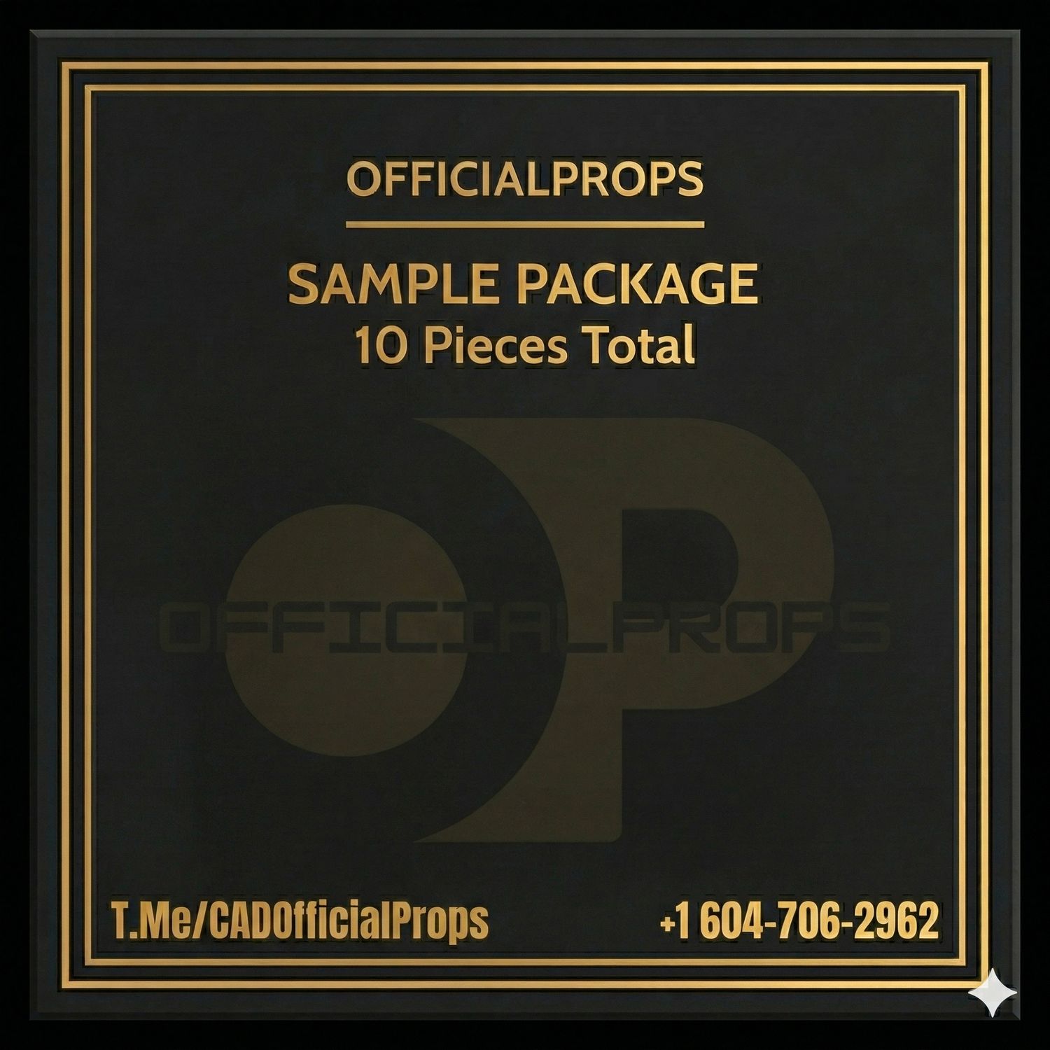 Sample Order (10pcs) - Mix