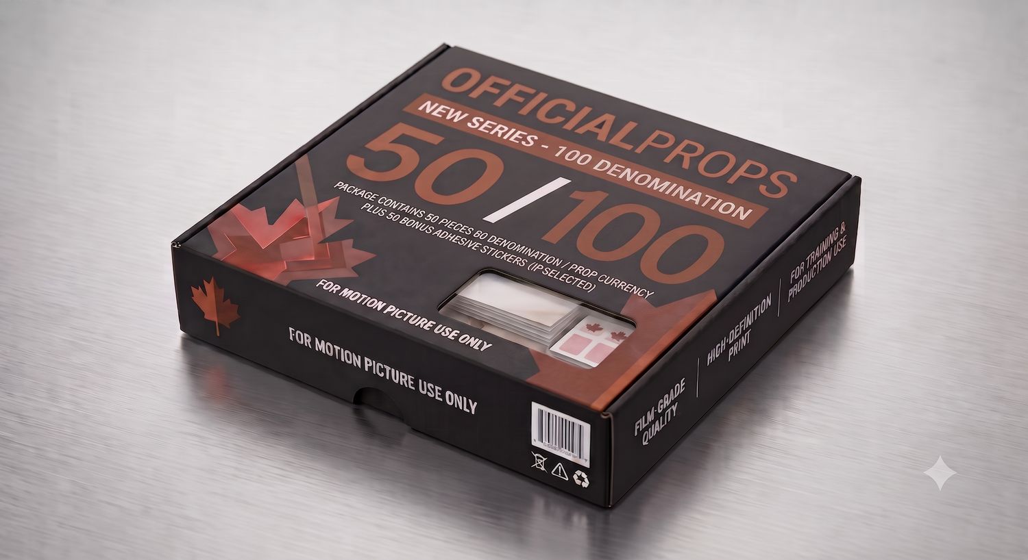 Canadian $100 Prop Notes (50-Pack) Canadian $100 Prop Notes (50-Pack)