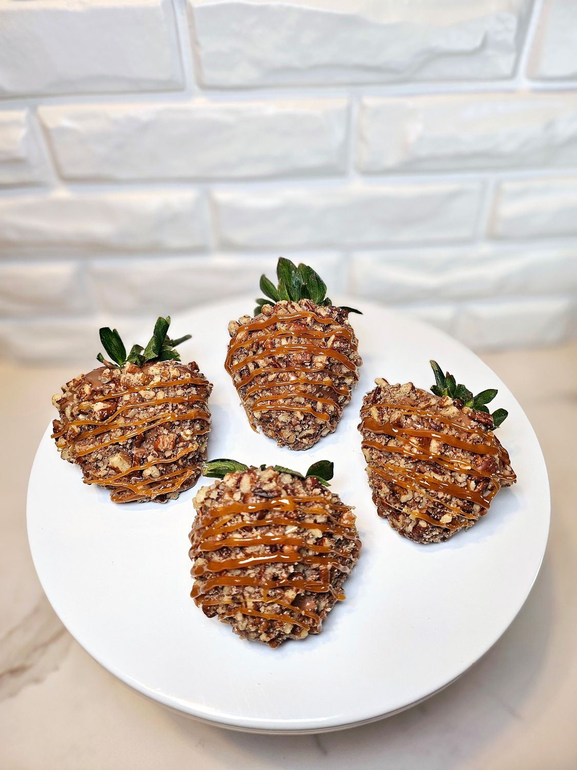 Milk Chocolate &amp; Caramel Pecan Clusters