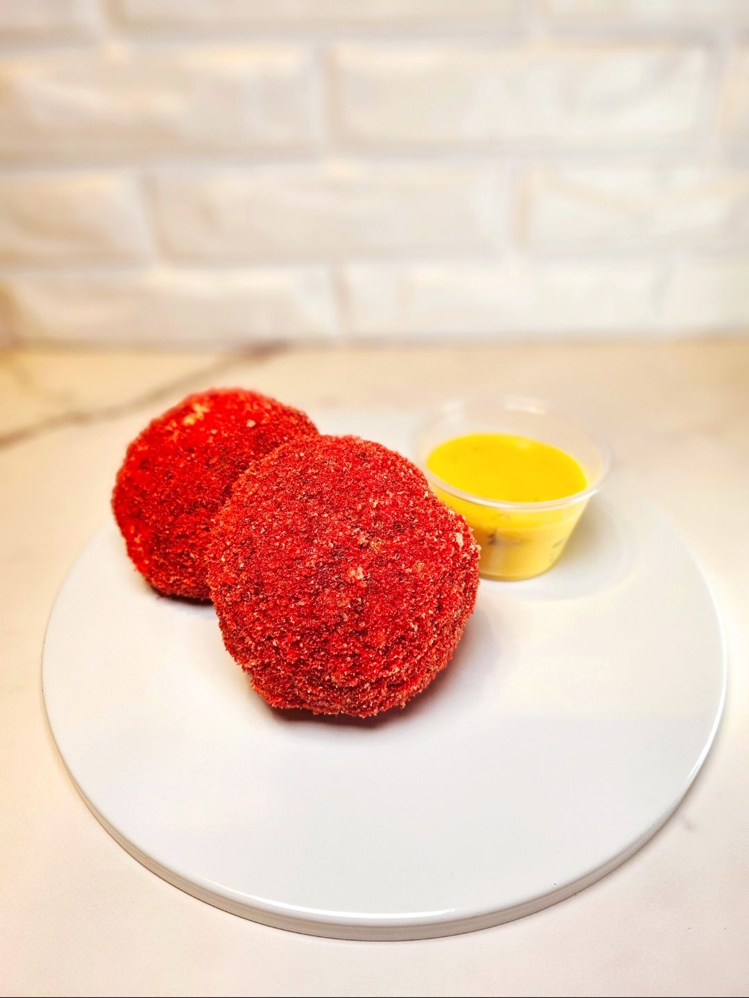 Dirty Rice Flaming Hot Cheeto Balls